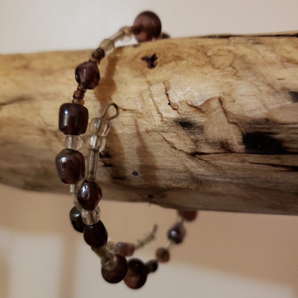 Glass Bead Wrap Bracelet